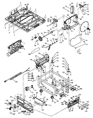 Cabinet assy