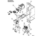 ICP F9MVT0401410A1 cabinet assy diagram
