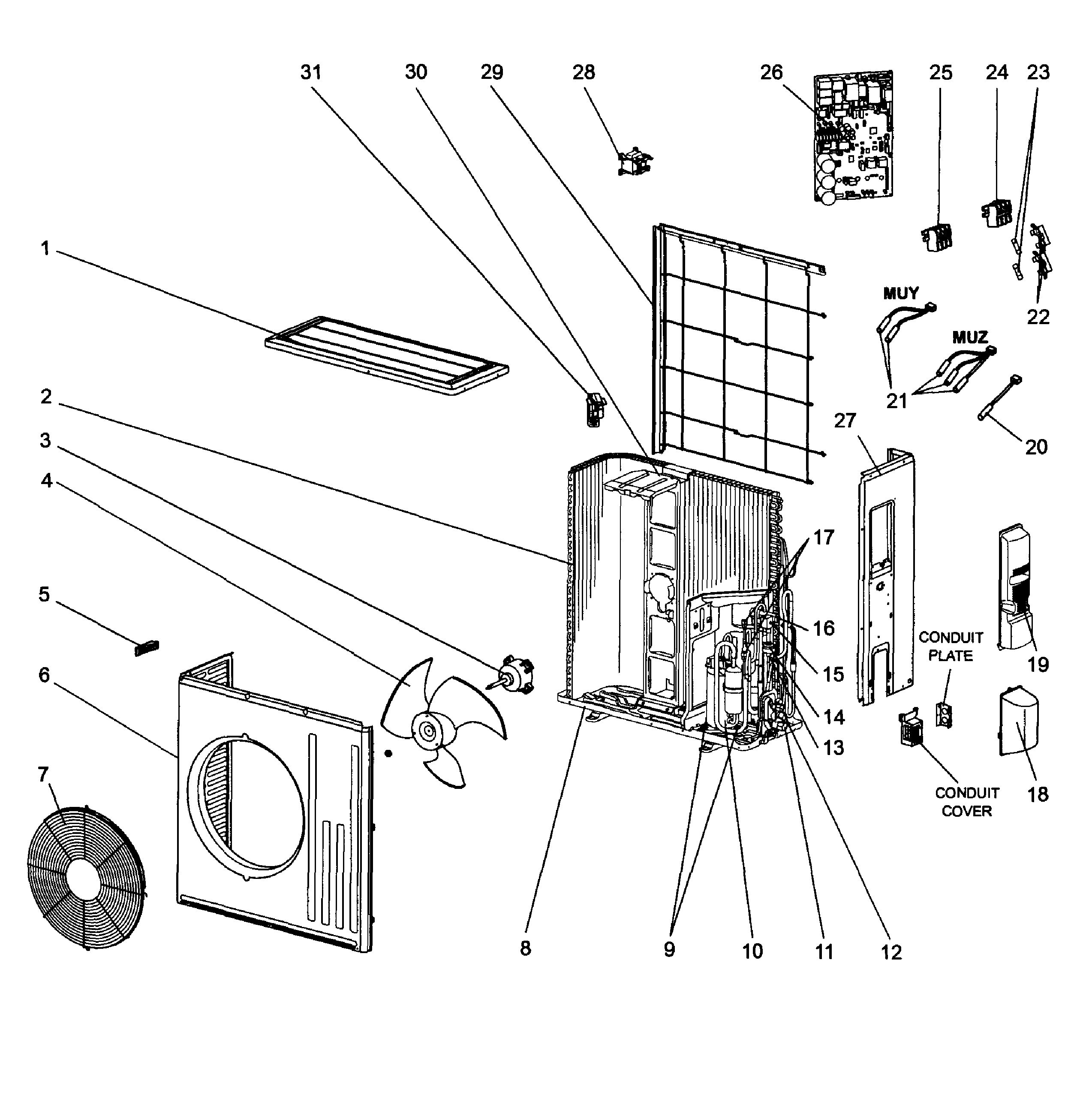 CABINET ASSY