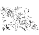 Bosch WFMC4300UC/01 drum assy diagram