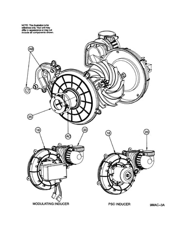 Inducer assy