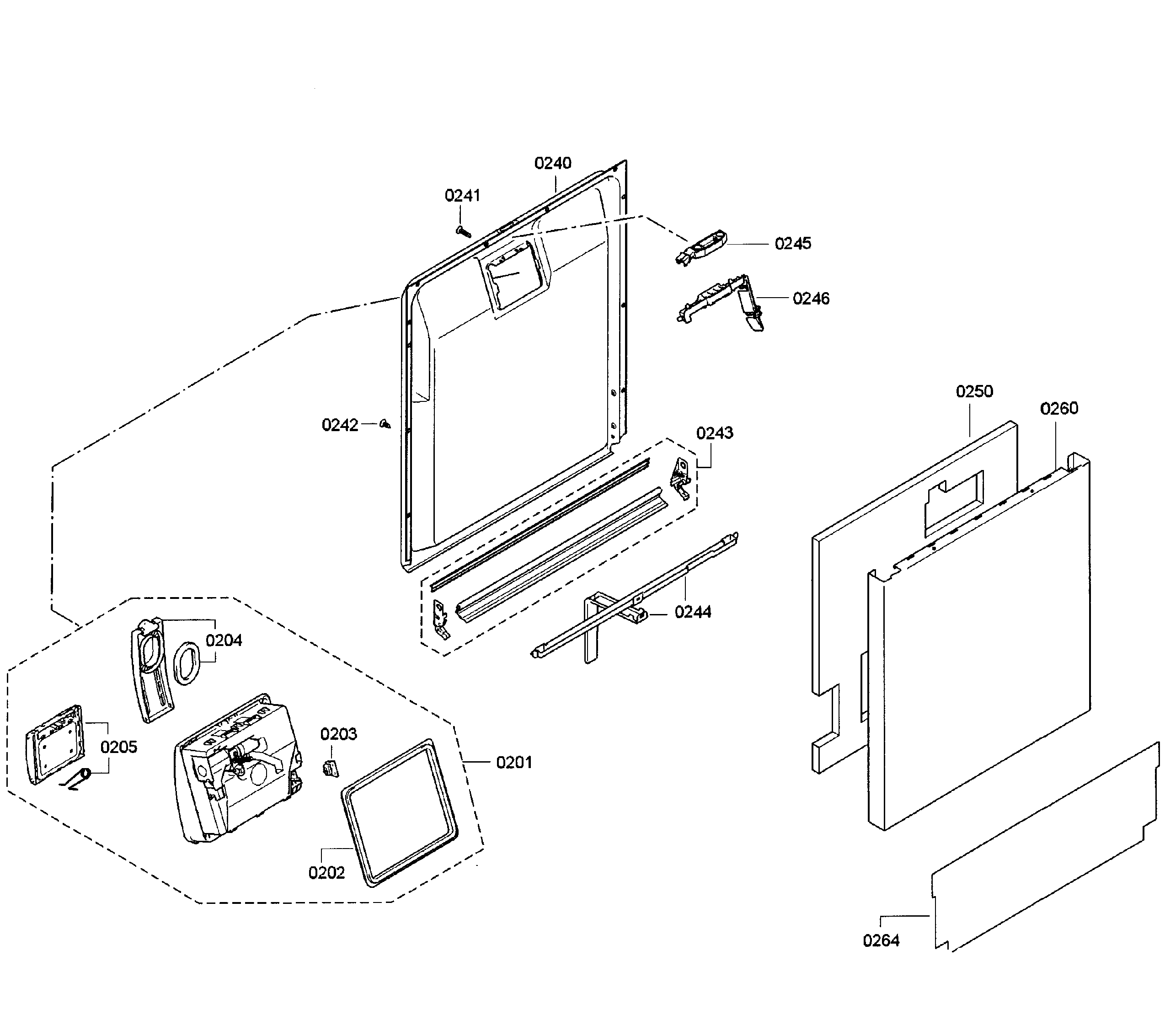 Door assy