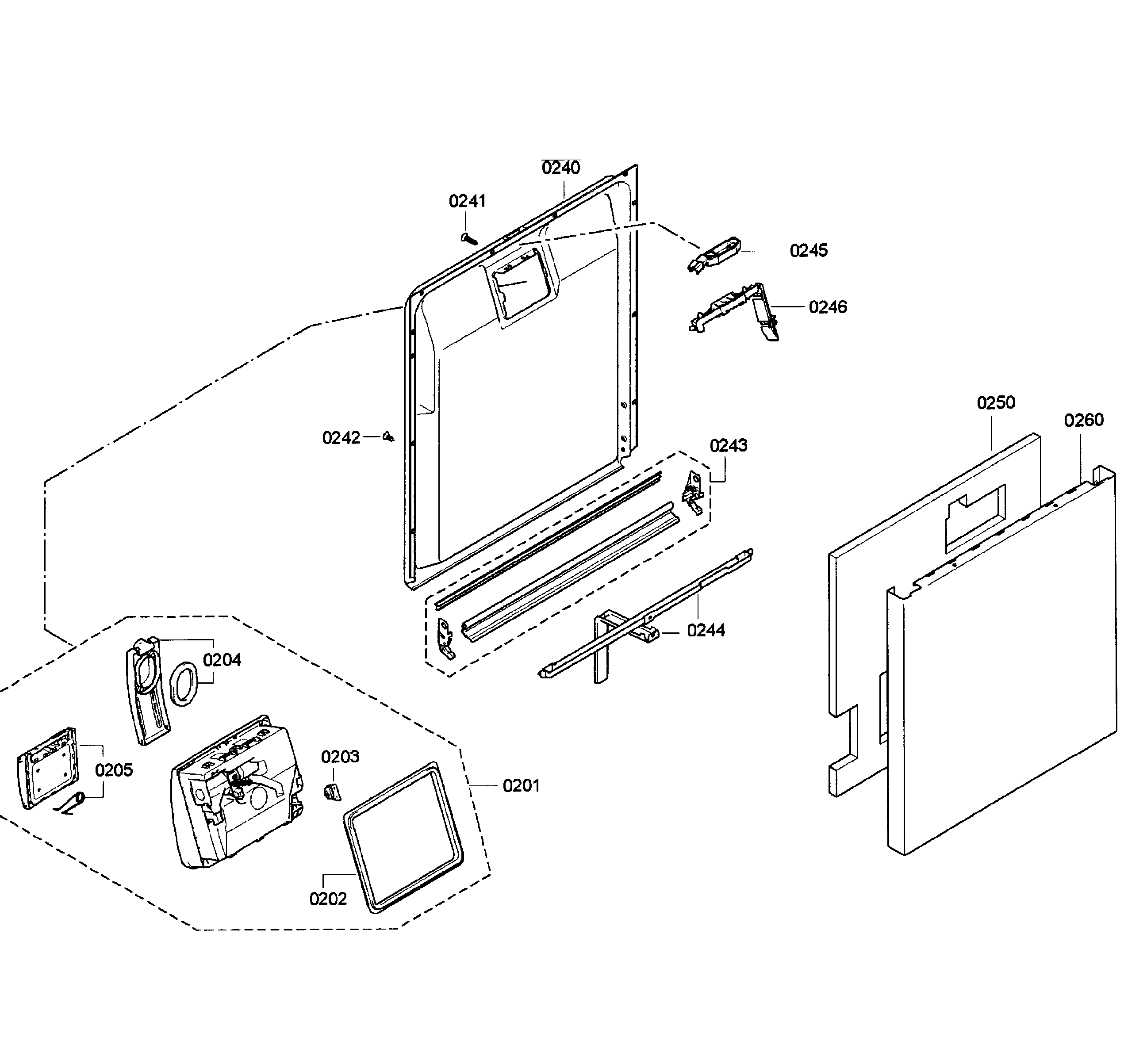 Door assy