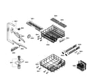 Bosch SGE63E06UC/55 baskets diagram