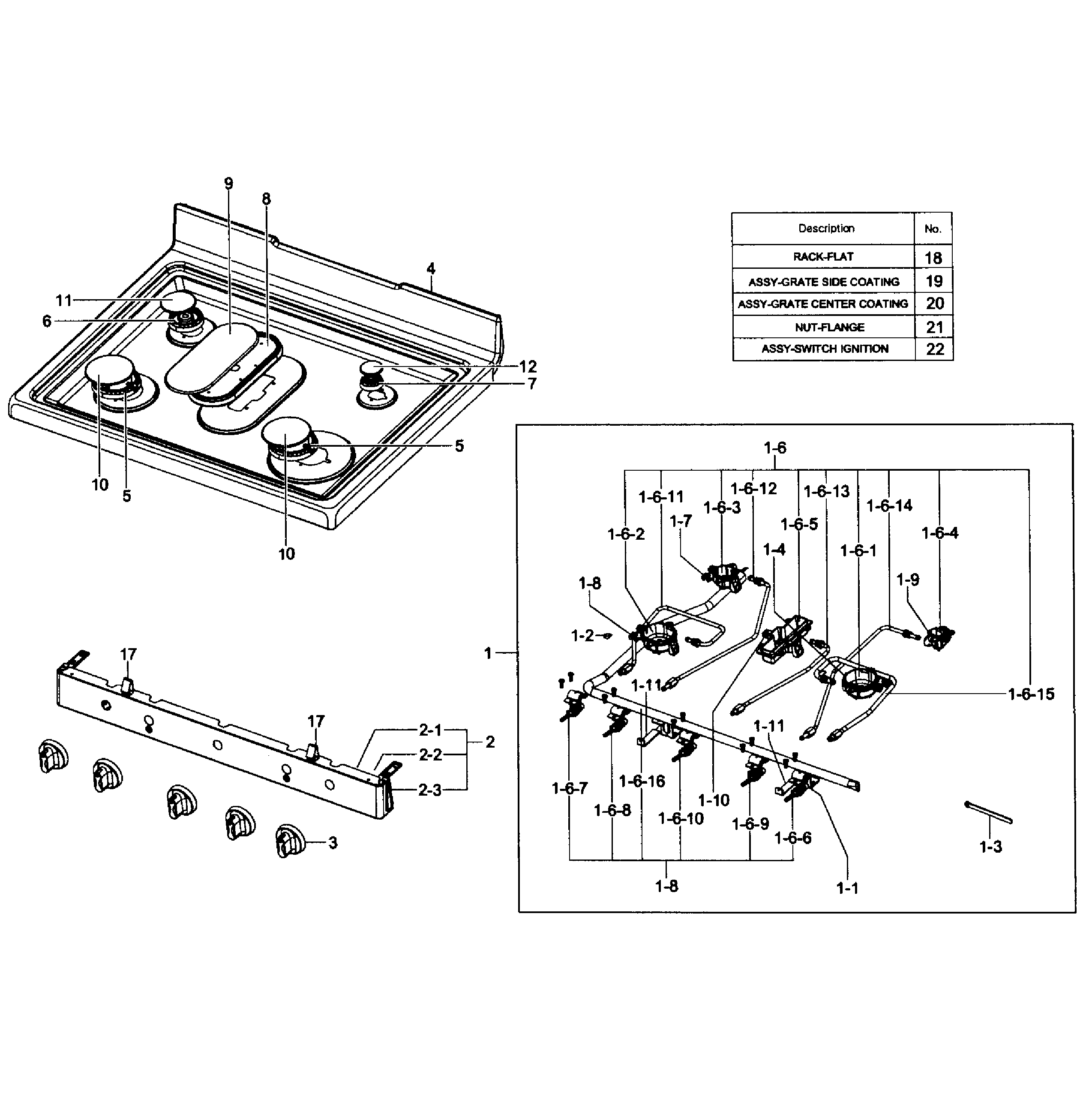 Cavity assy