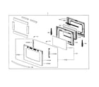 Samsung FX510BGS/XAA-02 drawer assy diagram