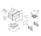 Bosch HBL3360UC/08 oven assy diagram