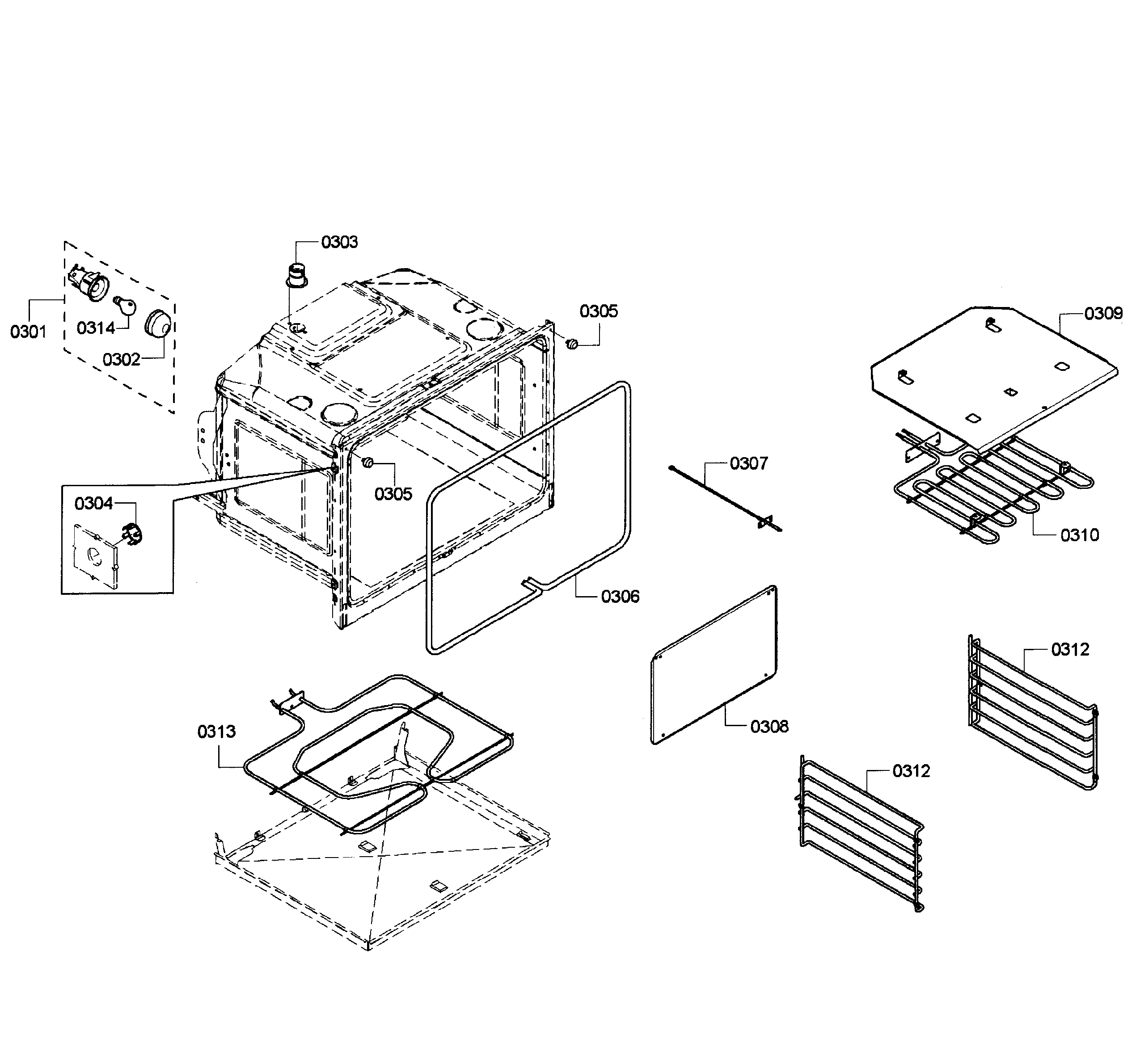 Oven assy