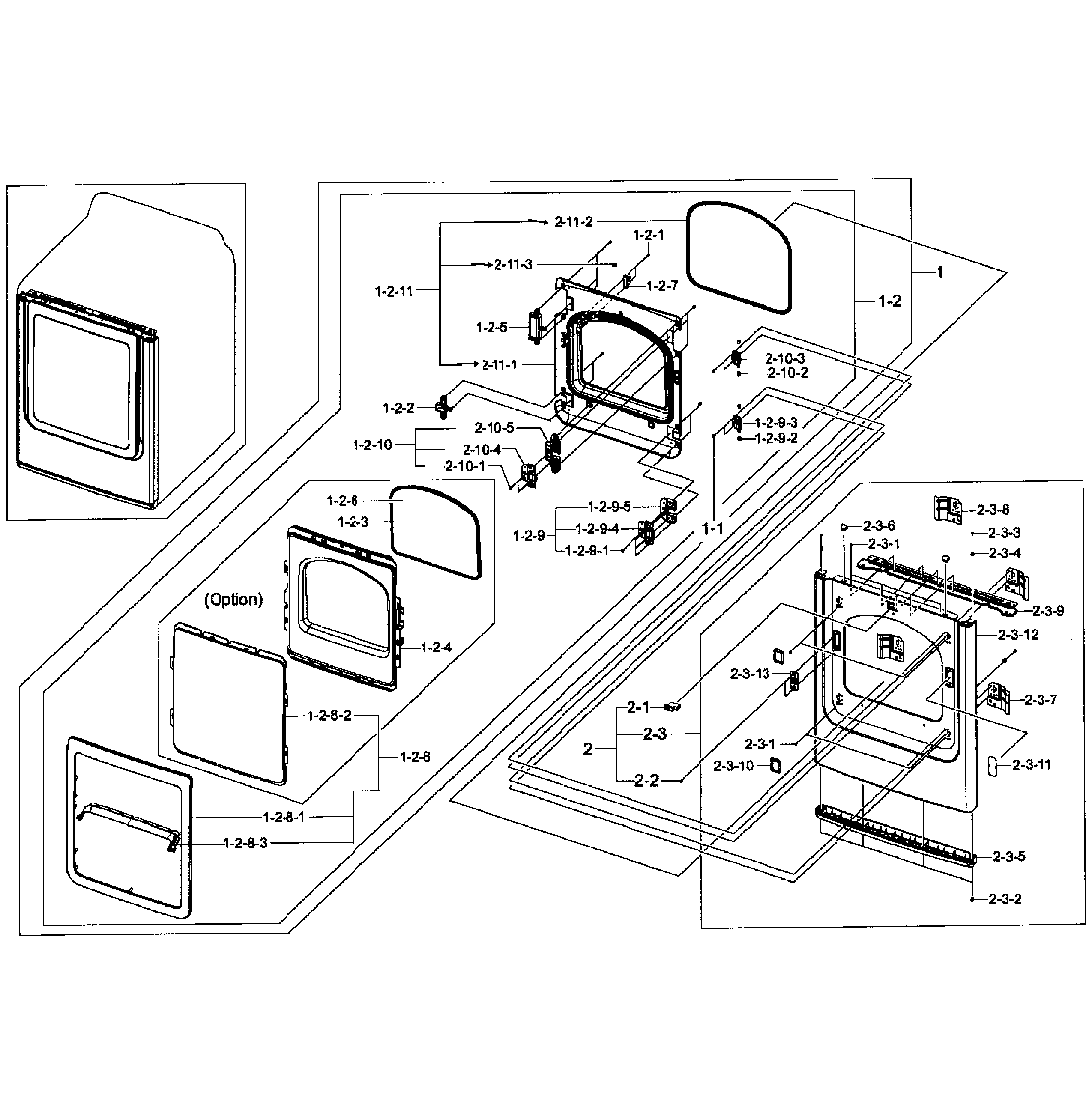 Front/door assy