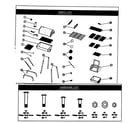 BBQ-Pro 23669 cabinet parts diagram