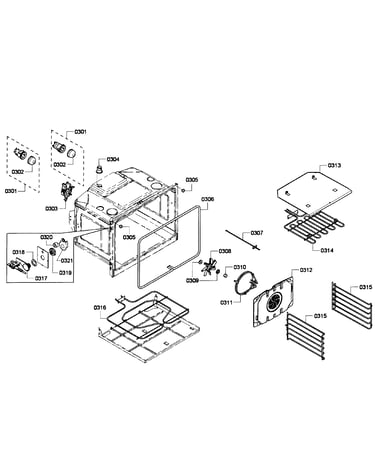 Upper oven