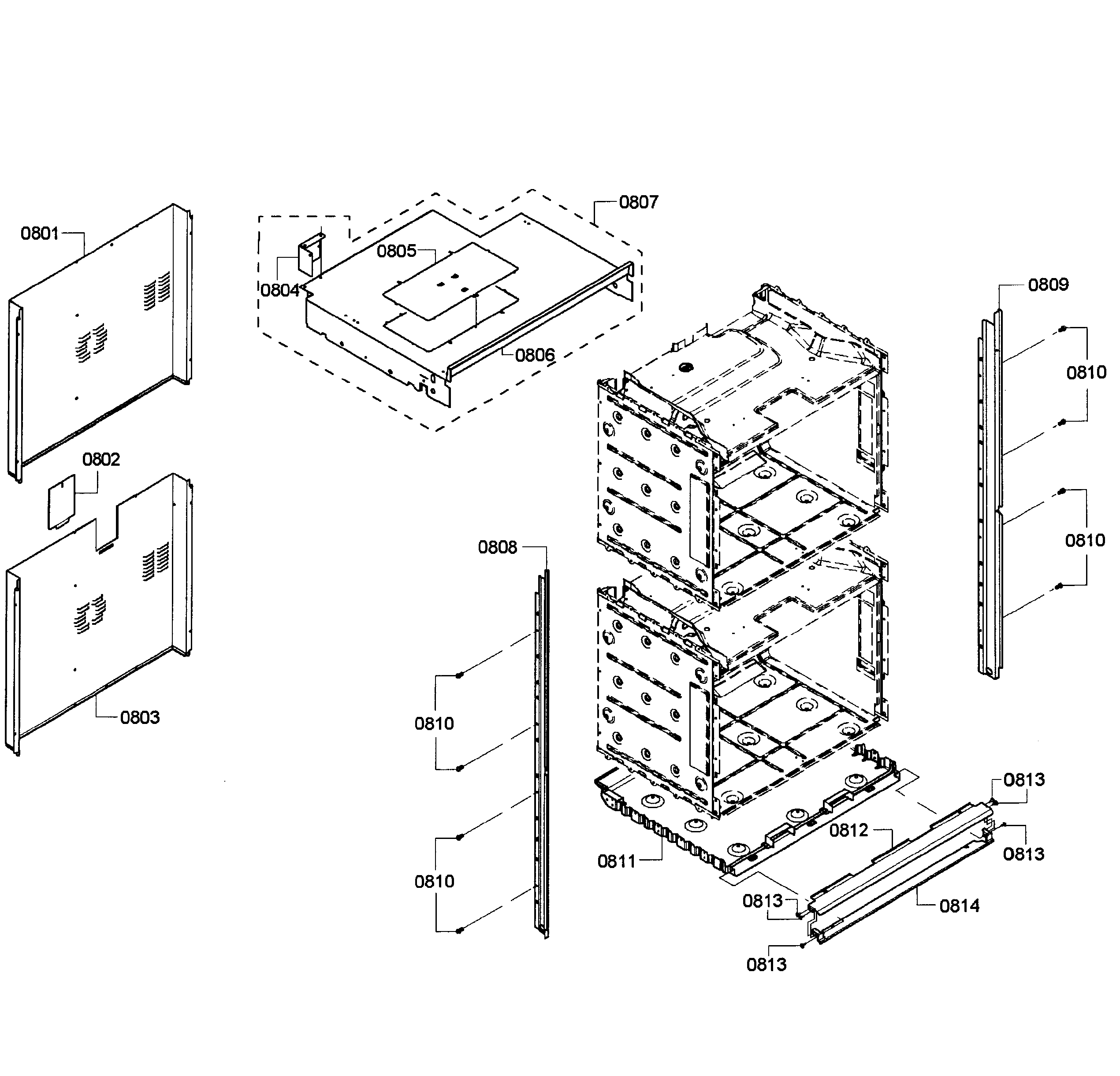 CABINET ASSY