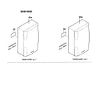 Onkyo SKM-540S speaker diagram