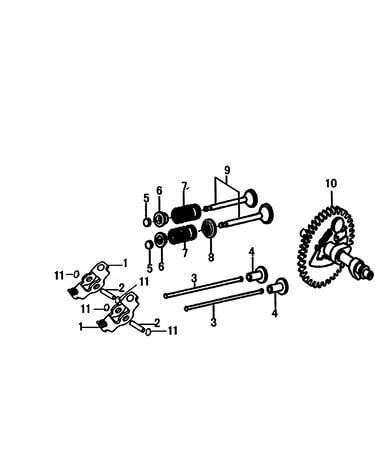 Rocker/camshaft