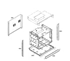 Bosch HBL3450UC/02 cabinet assy diagram