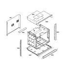 Bosch HBL3450UC/03 cabinet assy diagram