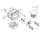 Bosch HBL3450UC/04 oven assy diagram