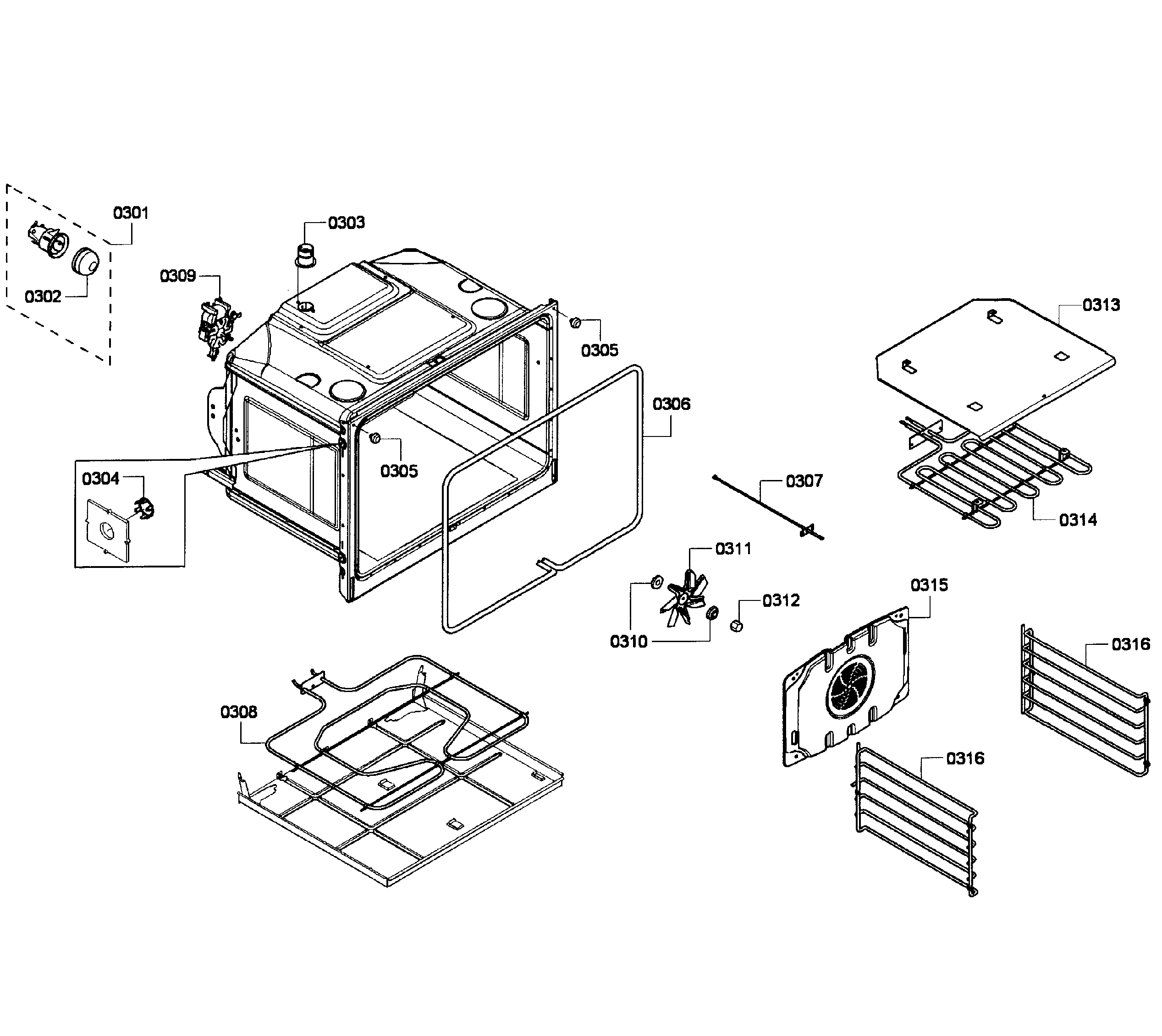 OVEN ASSY