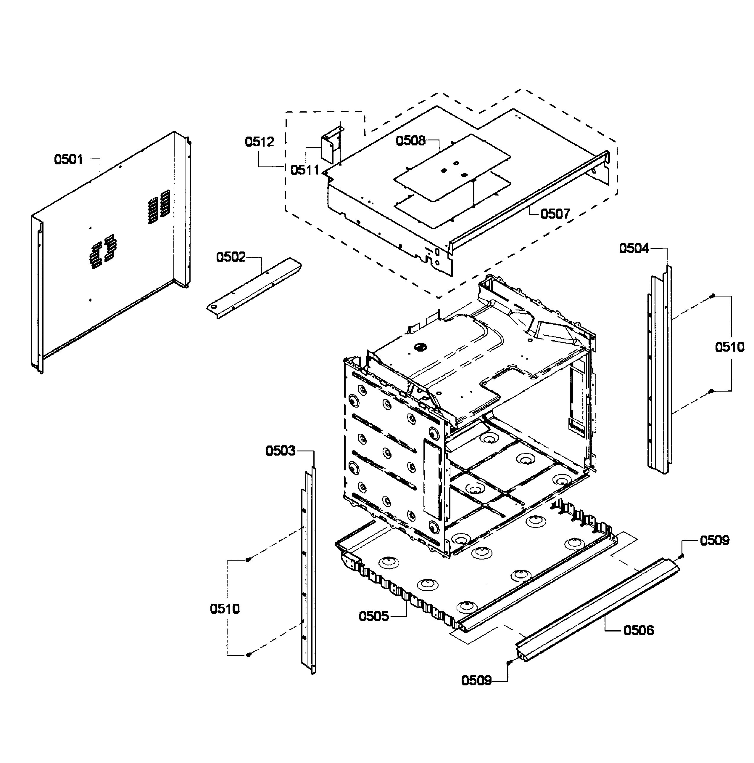 CABINET ASSY