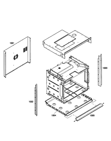 Oven cabinet