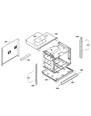 Oven cabinet