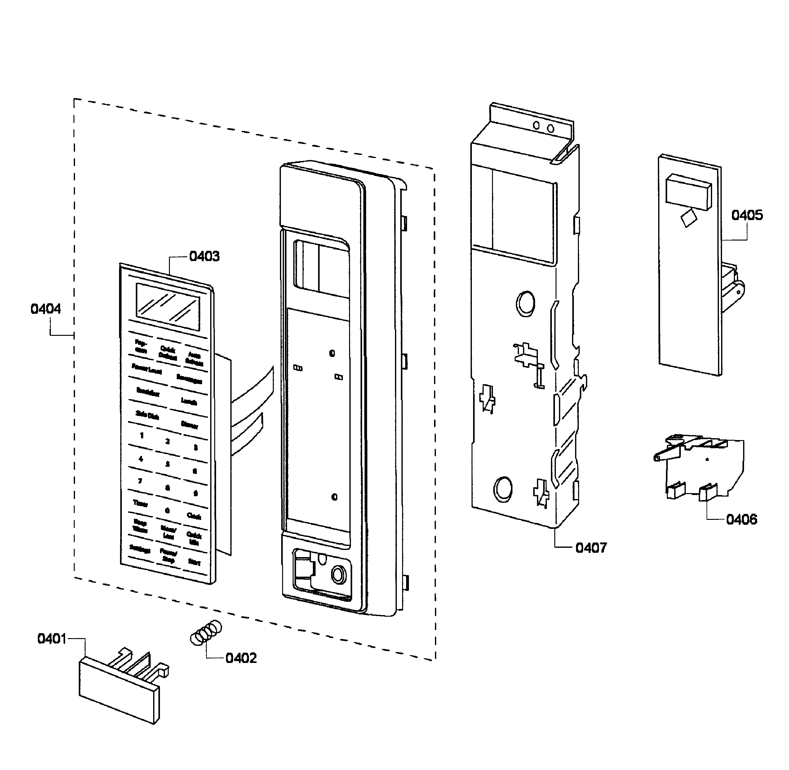 Microwave panel