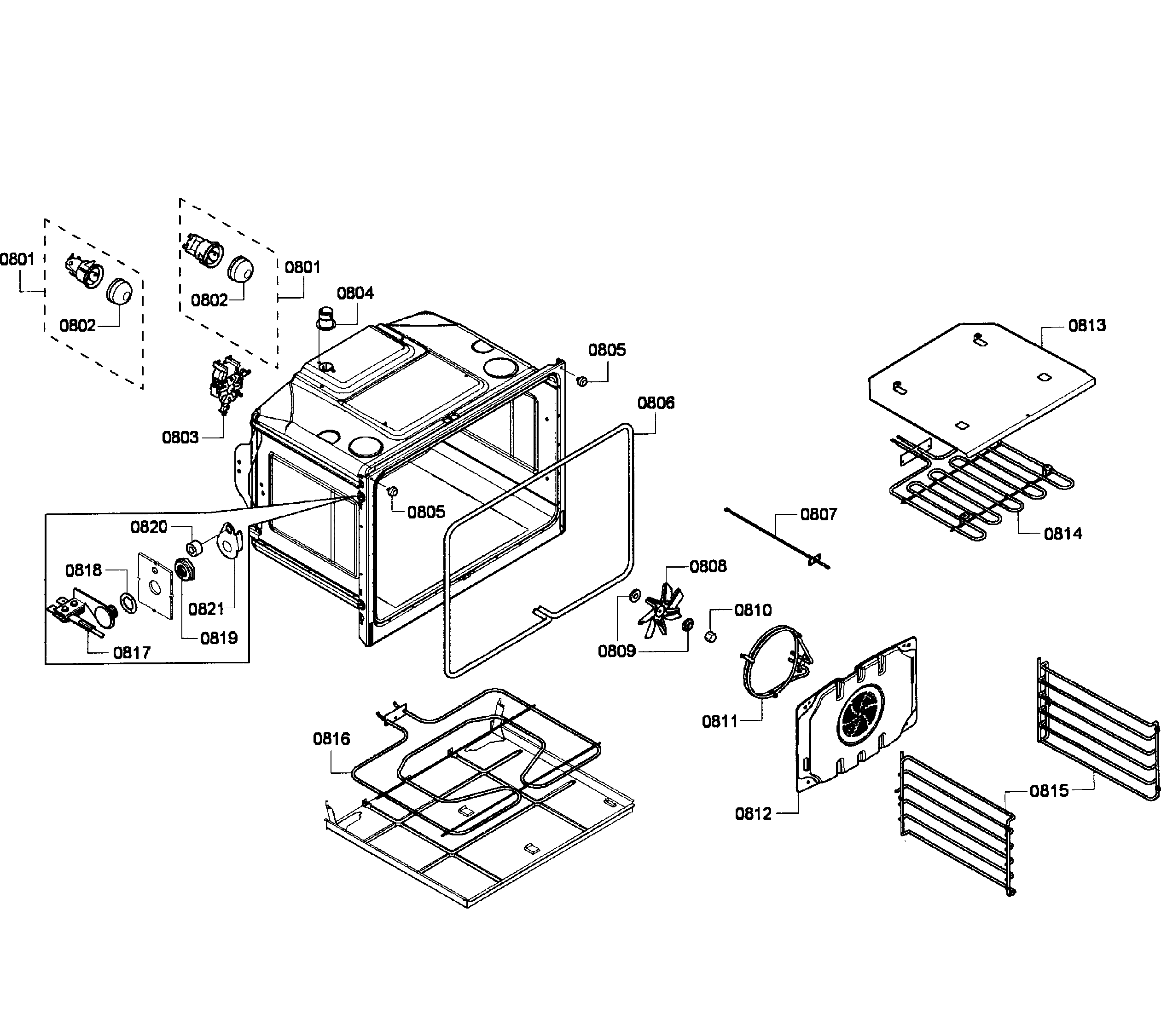 Oven assy