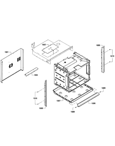 Oven cabinet