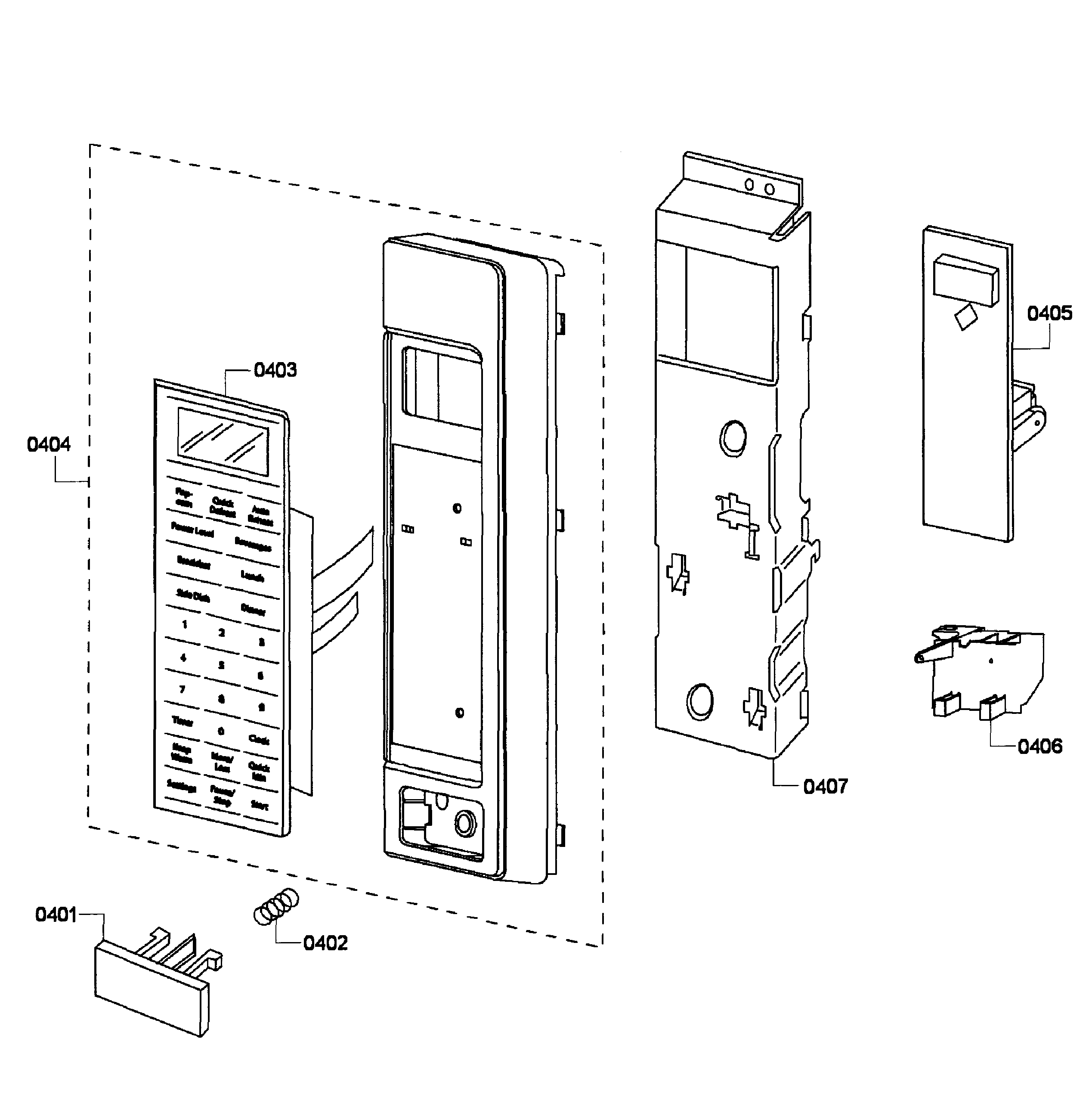 Microwave panel