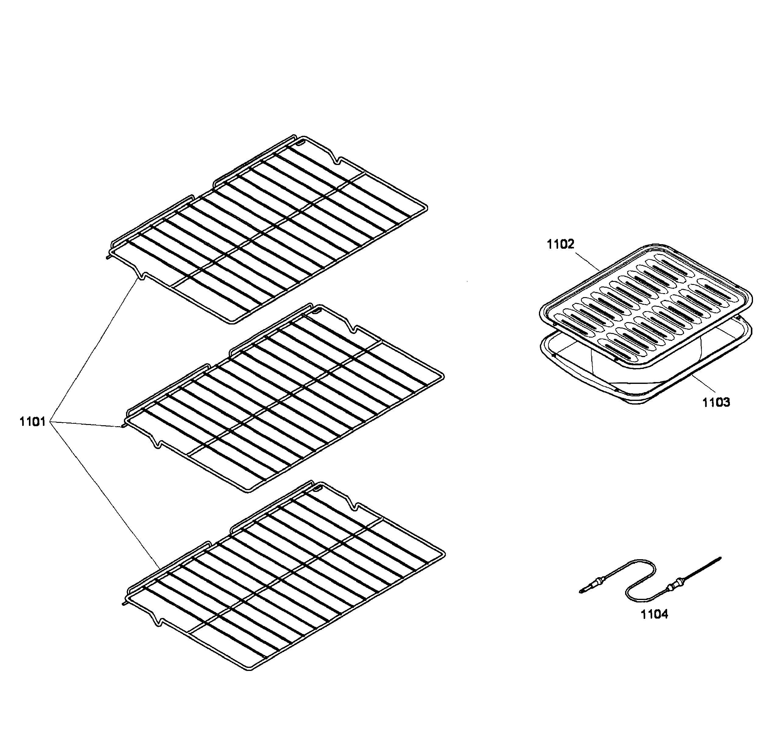 Oven shelfs