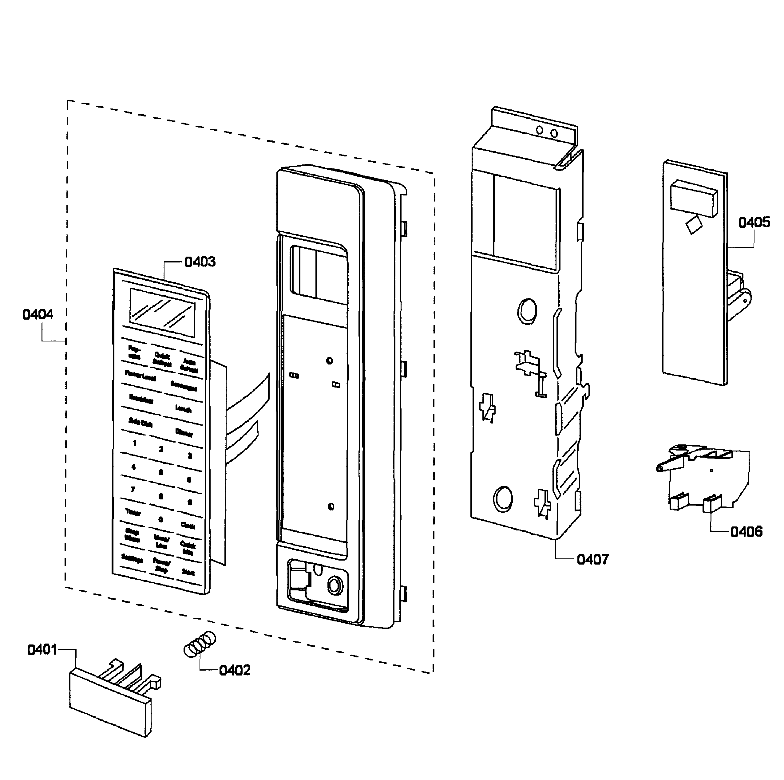 Microwave panel