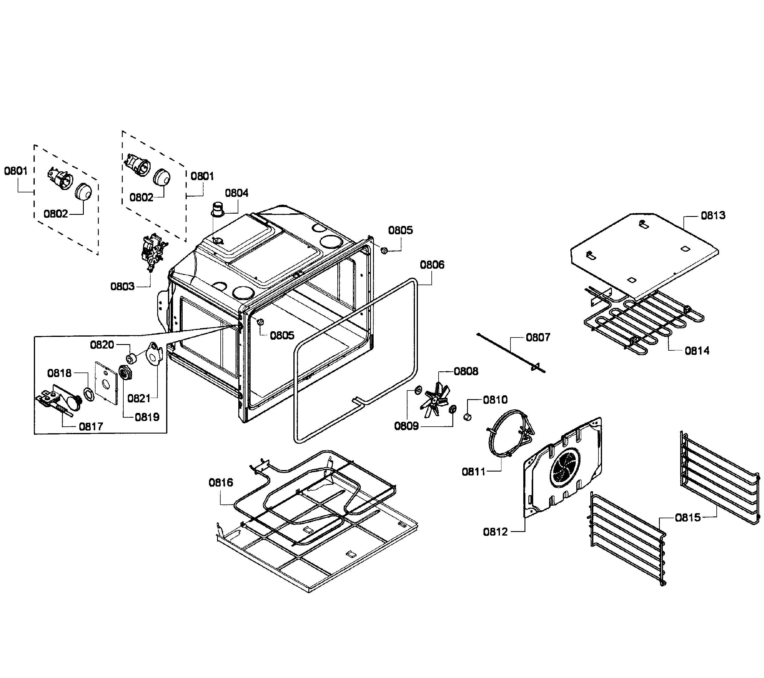 Oven assy