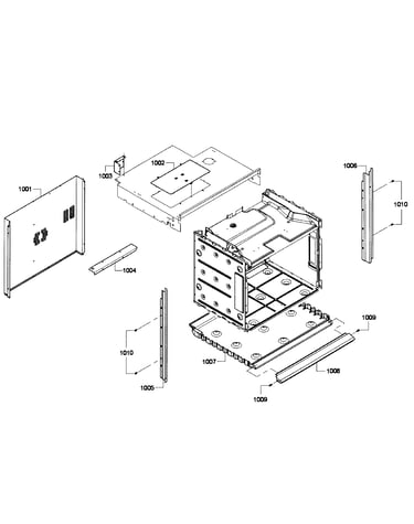 Oven cabinet