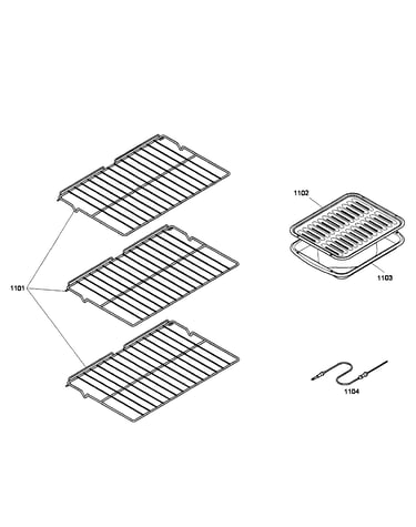 Oven shelfs