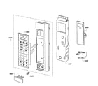Bosch HBL5760UC/08 microwave panel diagram