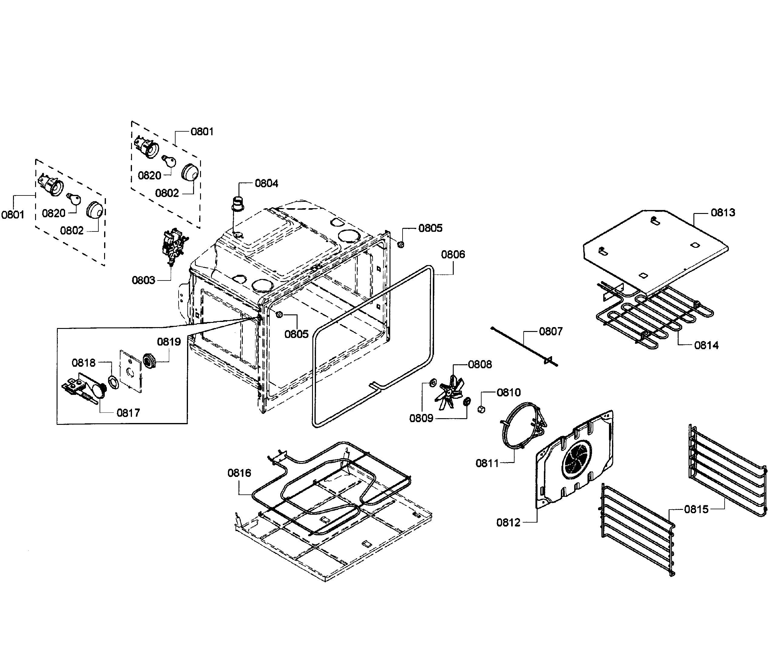 Oven assy