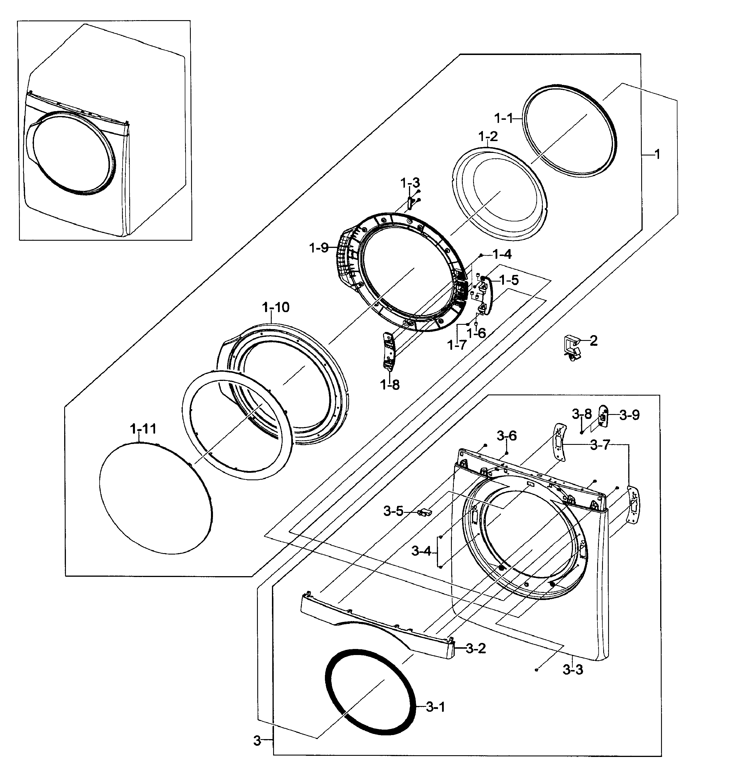 Front/door assy
