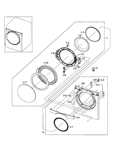 Front/door assy