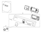 Samsung DV448AEE/XAA-02 control panel diagram