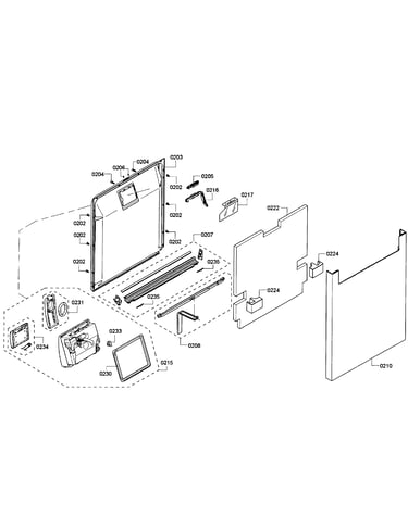 Door assy