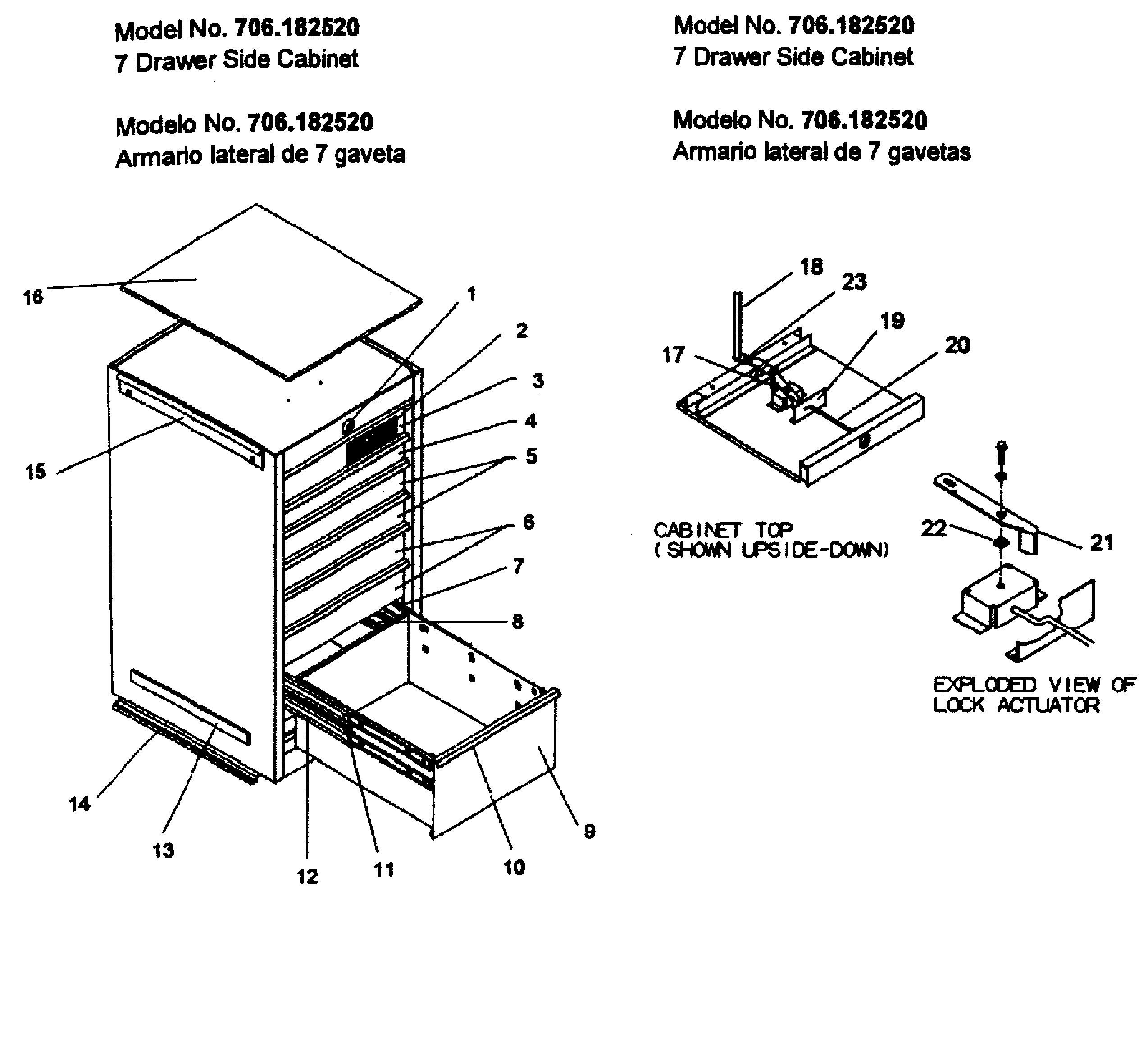 Side cabinet