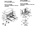 Craftsman 706182890 tool cart diagram