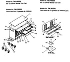 Craftsman 706183230 tool cart diagram