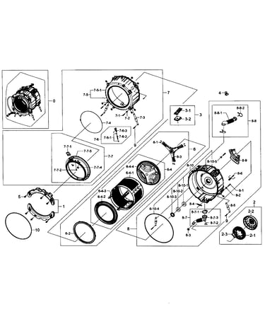 Tub assy