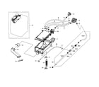 Samsung WF395BTPAWR/A1-01 drawer housing diagram
