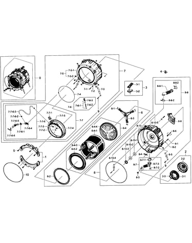 Tub assy