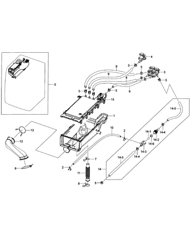 Drawer housing