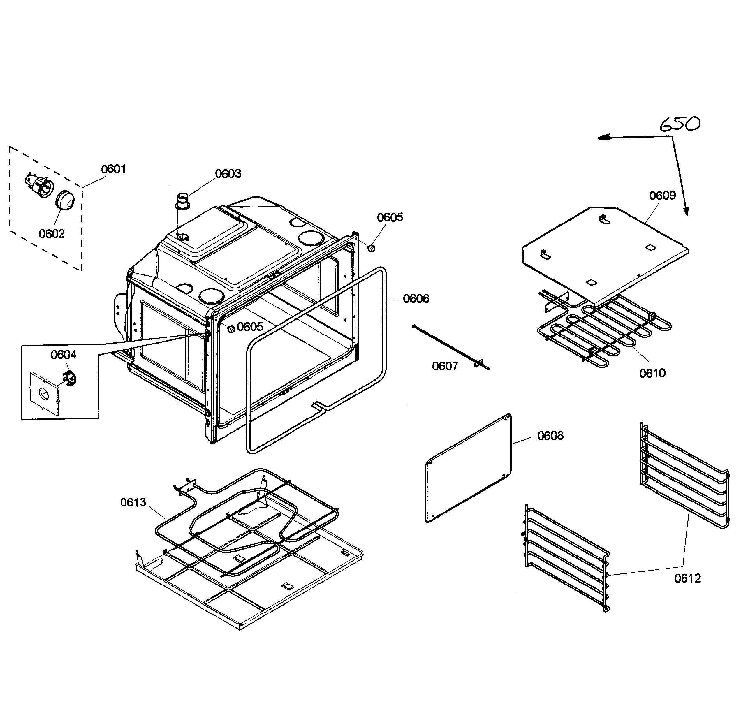 Oven lower