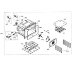 Bosch HBL5660UC/01 oven upper diagram