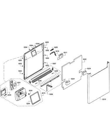 Door assy